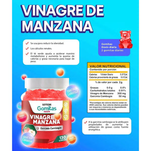 Gomitas de Vinagre de manzana🐻🐻