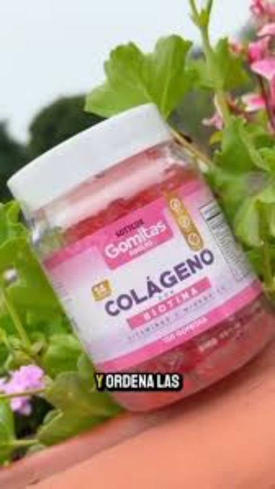 GOMITAS DE COLAGENO CON BIOTINA 😍🥰👌