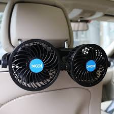 ventilador portatil para autos giratorio 360°